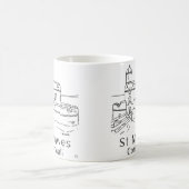 Burg St Mawes Tasse (Mittel)