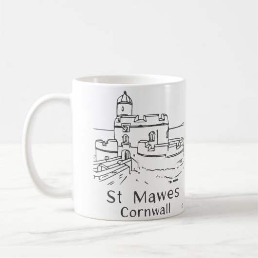 Burg St Mawes Tasse (Links)