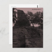 Burg Stahlberg Briefbeschwerer Postkarte (Vorne/Hinten)