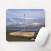 Burg Stalker mit Fischerboot im Schloss Mousepad (Mit Mouse)