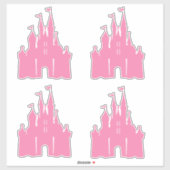 Burg Sticker (Blatt)
