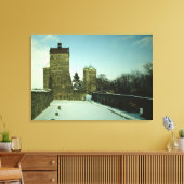 Burg Stolpen, Baujahr c.1100 Leinwanddruck (Insitu (Wohnzimmer))