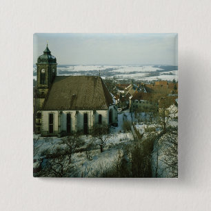 Burg Stolpen, errichtet in c.1100 Button