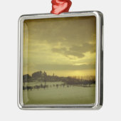 Burg Stolpen, errichtet in c.1100 Silbernes Ornament (Links)