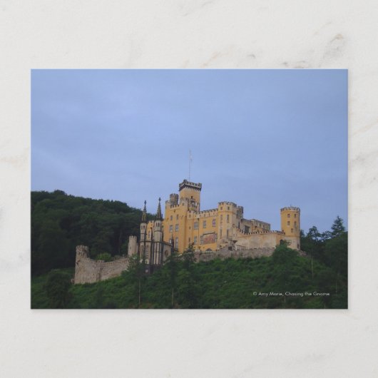 Burg Stolzenfels Postkarte (Vorderseite)