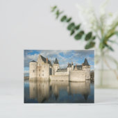 Burg Sully sur Loire Postkarte (Stehend Vorderseite)