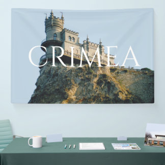 Burg Swallow's Nest in Krim Banner