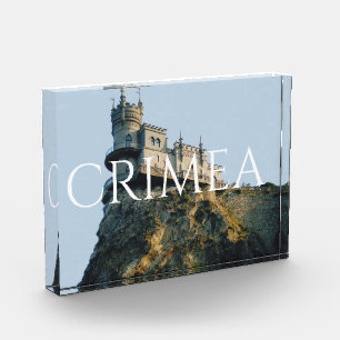 Burg Swallow's Nest in Krim Fotoblock