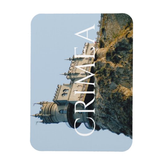 Burg Swallow's Nest in Krim Magnet (Vertikal)