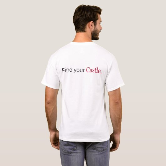 Burg T - Shirt (Schwarz voll)