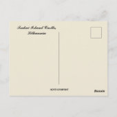 Burg Trakai Island Litauen Postkarte (Rückseite)