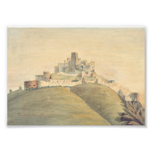 Burg Trencin im Western Slowakei Fotodruck