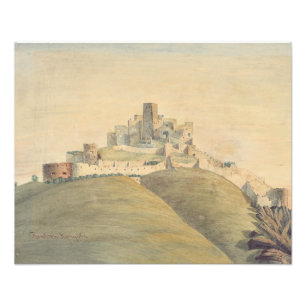 Burg Trencin in der westlichen Slowakei Fotodruck