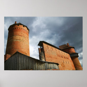 Burg Turaida, Sigulda, Lettland Poster