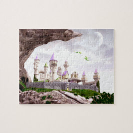 Burg und Drachen Puzzle