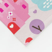 Burg und Einhorn der Prinzessin Fleecedecke (Ecke)