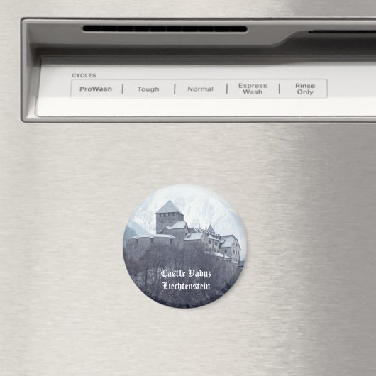 Burg Vaduz Liechtenstein Magnet (In Situ (Geschirrspüler))