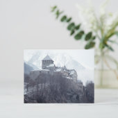 Burg Vaduz Liechtenstein Postkarte (Stehend Vorderseite)