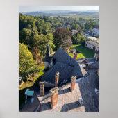 Burg verlassen poster (Vorne)