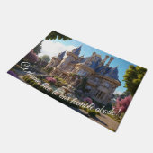 Burg Viktorianisch Splendor Fußmatte (Schrägansicht)