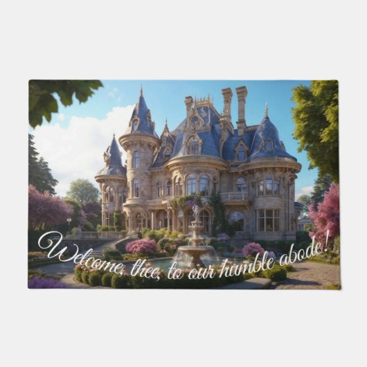 Burg Viktorianisch Splendor Fußmatte (Vorderseite)