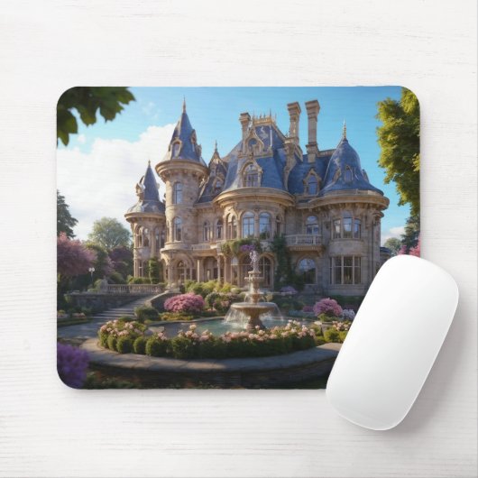 Burg Viktorianisch Splendor Mousepad (Mit Mouse)