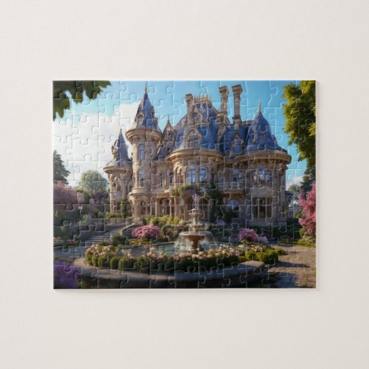 Burg Viktorianisch Splendor Puzzle (Horizontal)