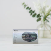 Burg Visitenkarte (Stehend Vorderseite)