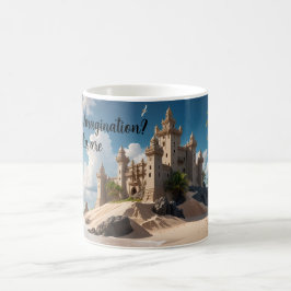 Burg vom Strand der Möglichkeiten Kaffeetasse