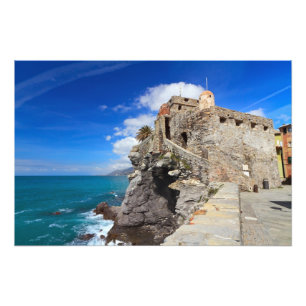 Burg von Camogli Fotodruck