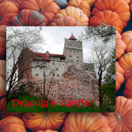 Burg von Dracula Transilvania Postkarte