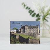 Burg von Edinburgh Postkarte (Stehend Vorderseite)