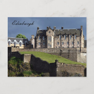 Burg von Edinburgh Postkarte