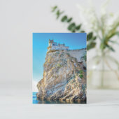 Burg von Swallow - Burg Krim Ukraine Postkarte (Stehend Vorderseite)