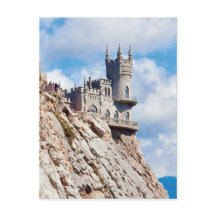 Burg von Swallow - Burg Krim Ukraine Postkarte