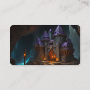 Burg von Zwarven, Schmied-Schmied-Lesezeichen Visitenkarte