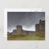 Burg Warkworth Postkarte (Vorne/Hinten)