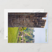 Burg Warkworth Postkarte (Vorne/Hinten)