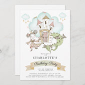 Burg Wilhelm Tell Einladung (Vorne/Hinten)