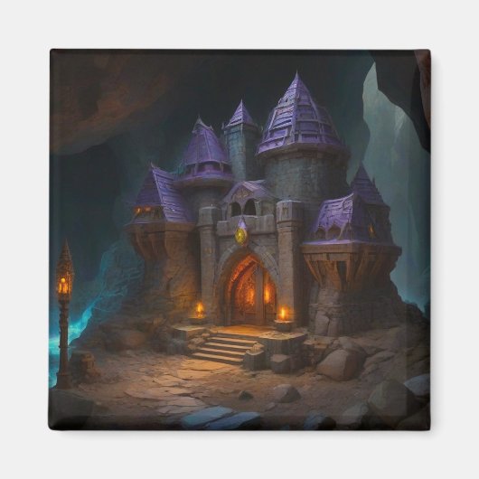 Burg Zwarven der Schmiede Magnet (Vorne)