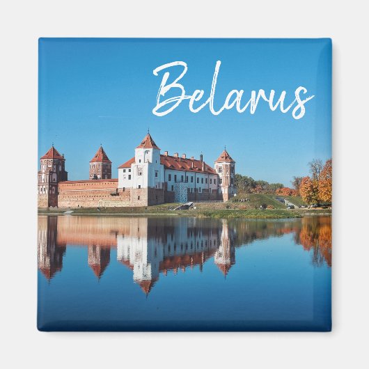 Burgarchitektur Belarus Mir Magnet (Vorne)