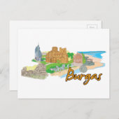 Burgas Bulgarien Postkarte (Vorne/Hinten)