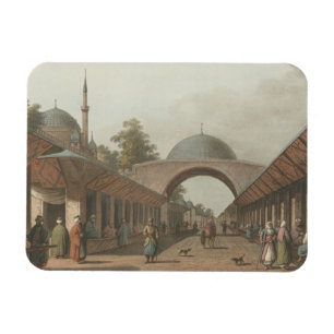 Burgas Osmanischer türkischer Markt in Bulgarien Magnet