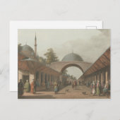 Burgas Ottoman Turk Market in Bulgarien Postkarte (Vorne/Hinten)