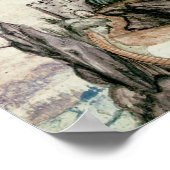 Burgbefestigung Poster (Ecke)