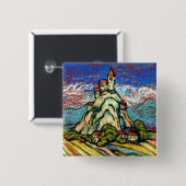 Burgberg Fantasy Button (Vorne & Hinten)
