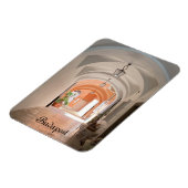 Burgbezirk - Budapest - Ungarn Magnet (Linke Seite)