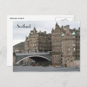 Burgbrücke Postkarte (Vorne/Hinten)