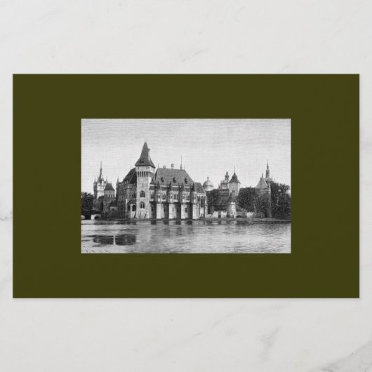 Burgen Briefpapier (Vorderseite)