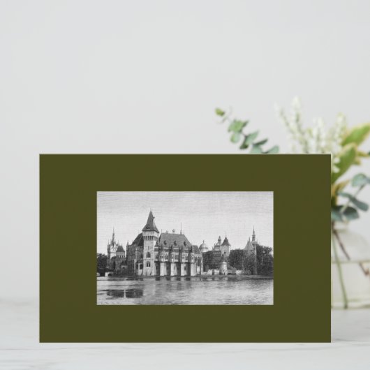 Burgen Briefpapier (Stehend Vorderseite)